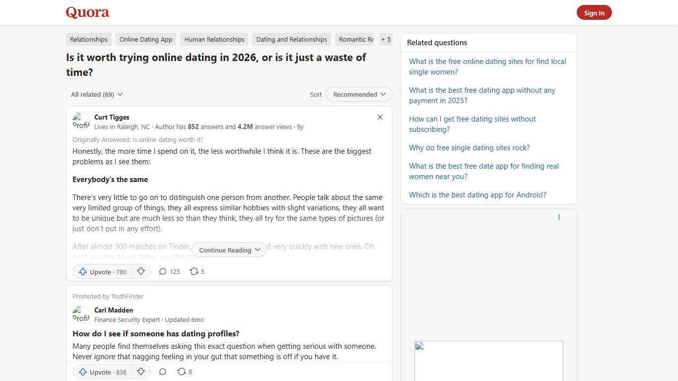 Is it worth trying online dating in 2026, or is it just a waste of time? - Quora